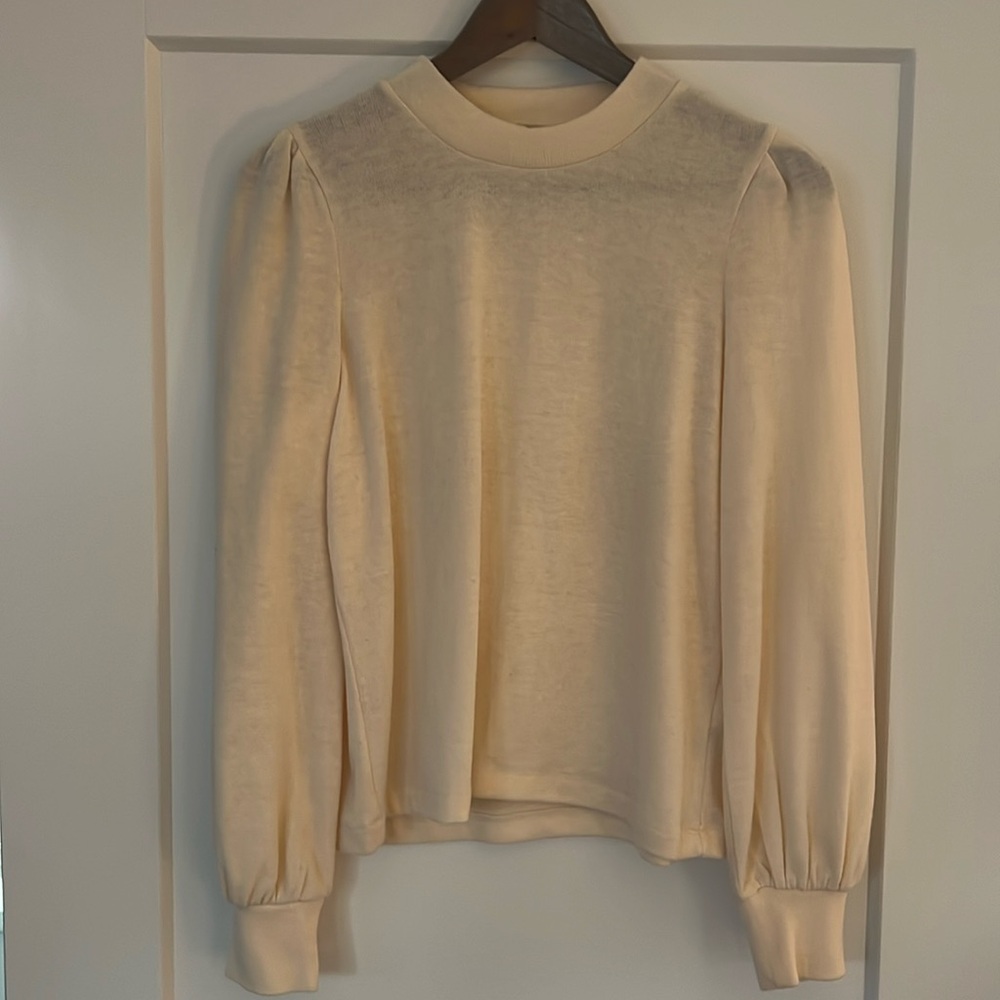 Madewell Blouse - Small, Cream